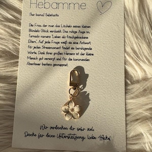 Danke-Karten Hebamme Geschenk