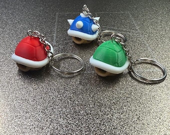 Koopa Shell Key chain/Zipper Pull