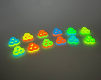 Bonnaroo Kandi Beads (Glow in the Dark)