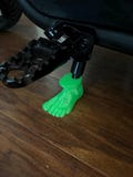 Glow in the Dark Flexible Kickstand Hulk Foot, compatible with Antic Bike