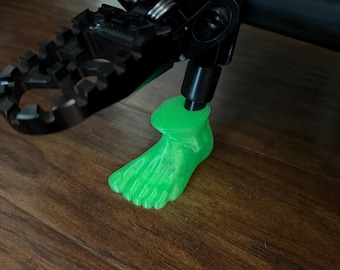Glow in the Dark Flexible Kickstand Hulk Foot, compatible with Antic Bike