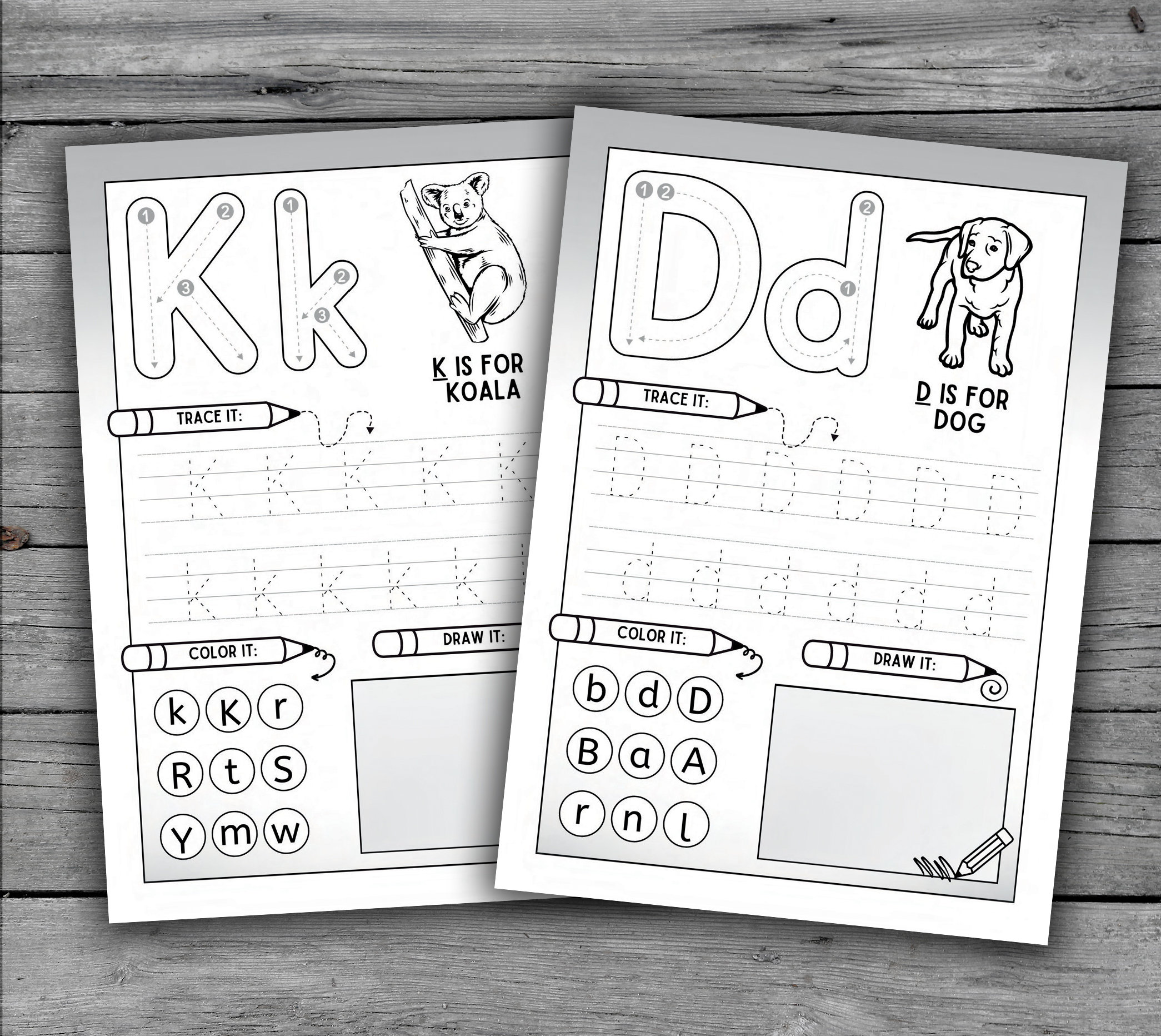 37 Printable Alphabet and Number Tracing Worksheets for Kids Letter