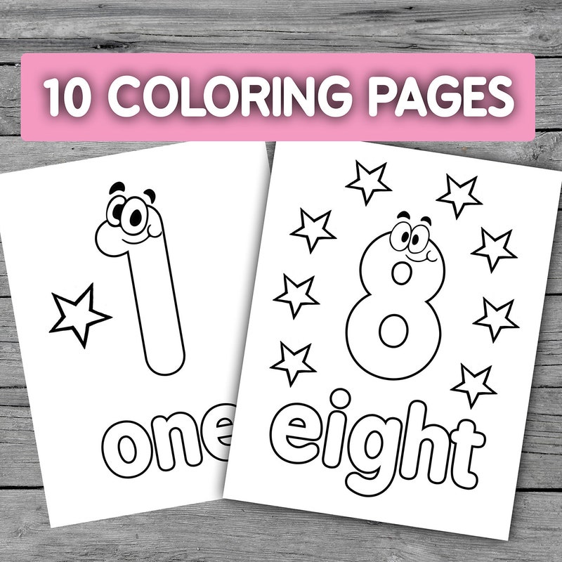 Worksheet for 1 Year Old - Etsy