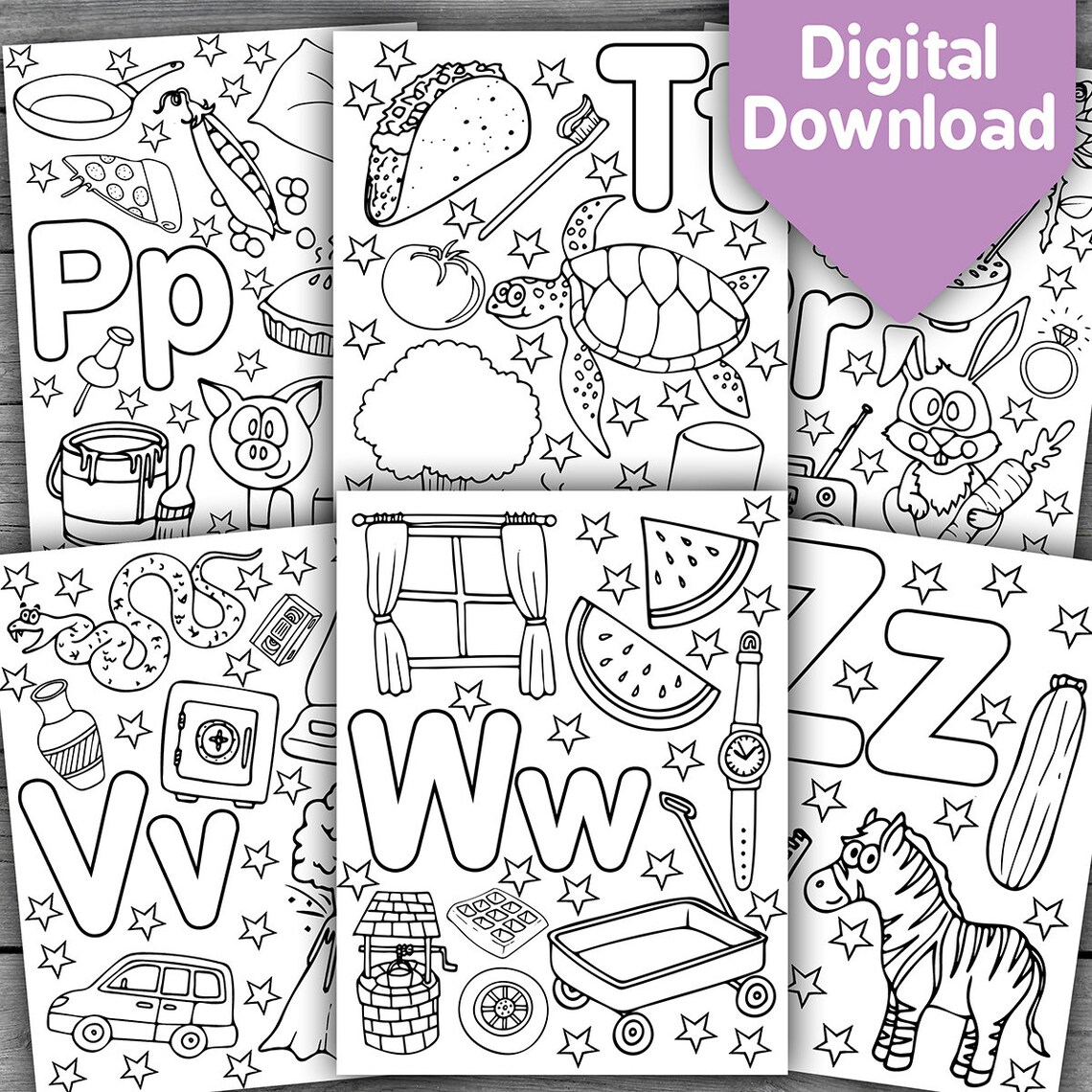 26 Printable Alphabet Coloring - Il 1140xN.3774579452 2sdw 