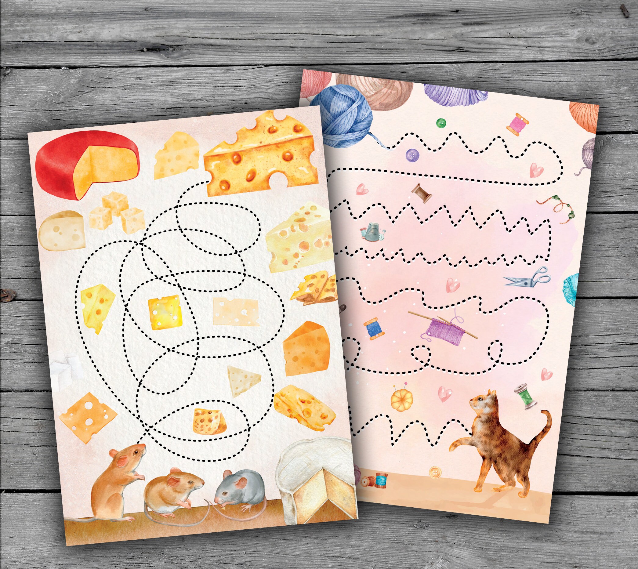 18 Printable Tracing Worksheets for Kids Hand Eye Coordination Practice