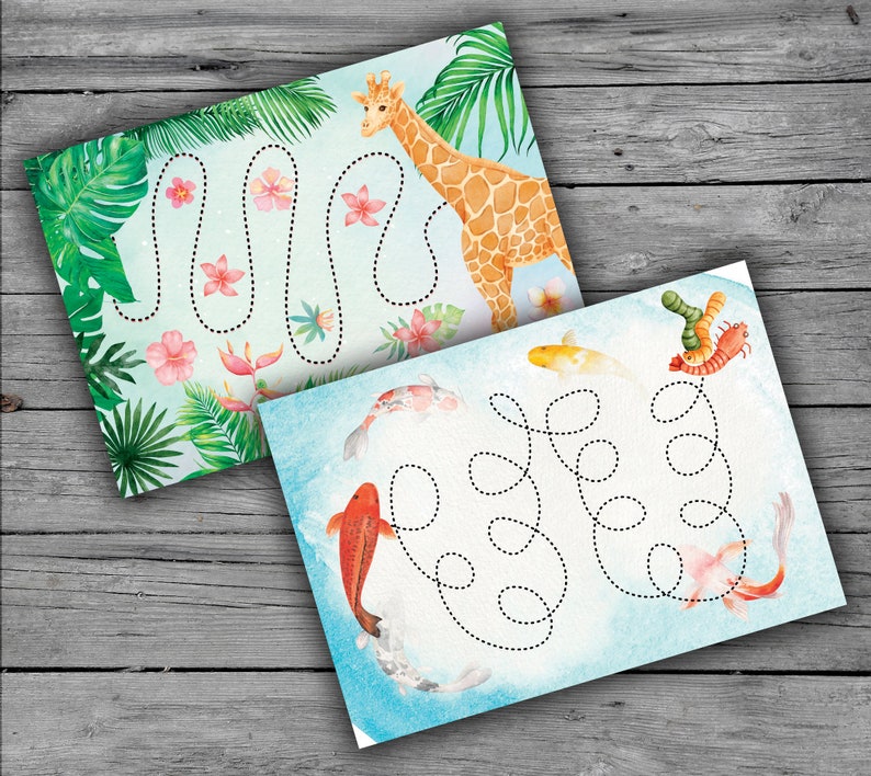18 Printable Tracing Worksheets for Kids Hand Eye Coordination Practice