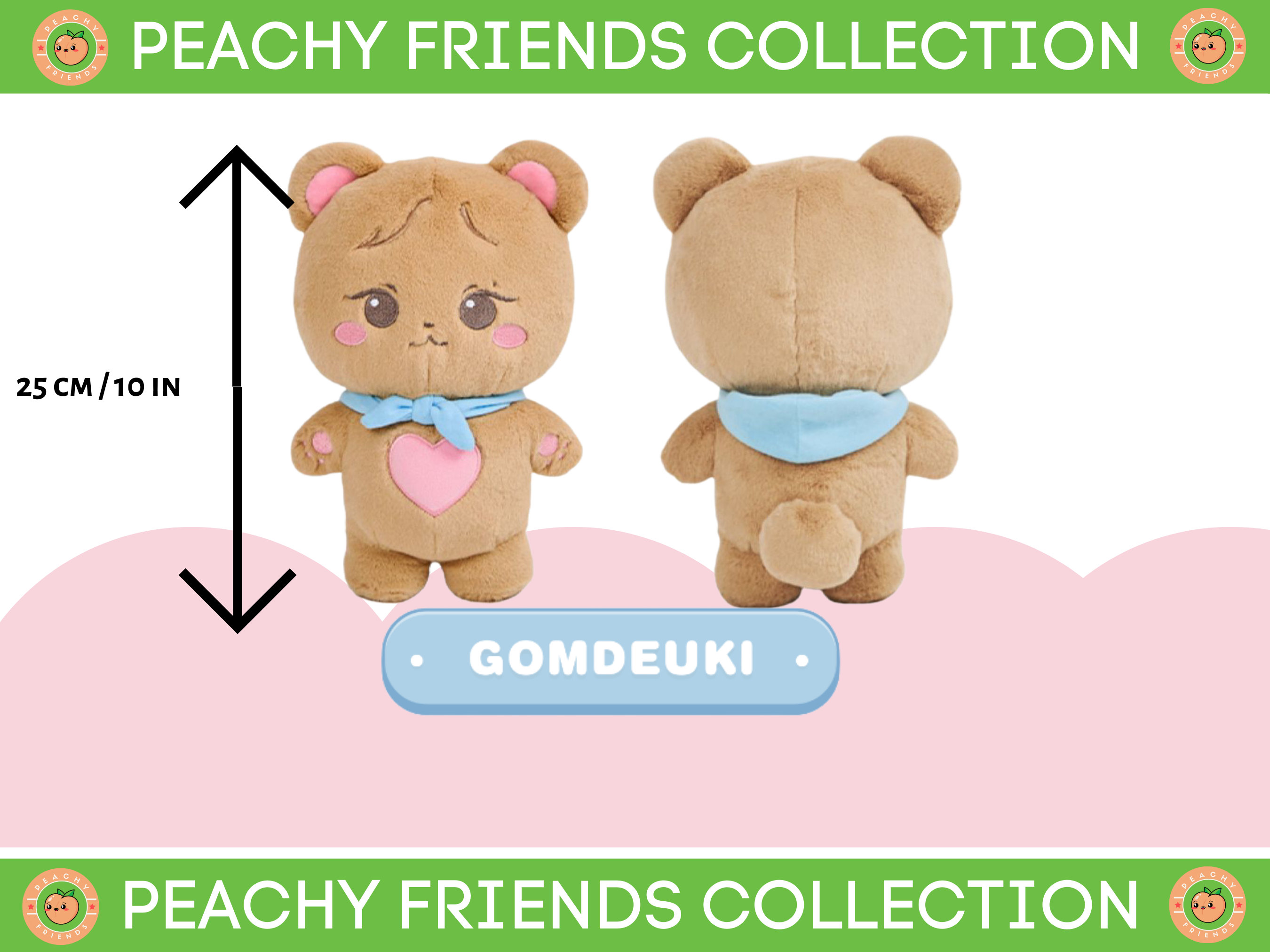 Blackpink Plush Blackpink Plushie Sooya Gomdeuki Rosie Etsy Australia