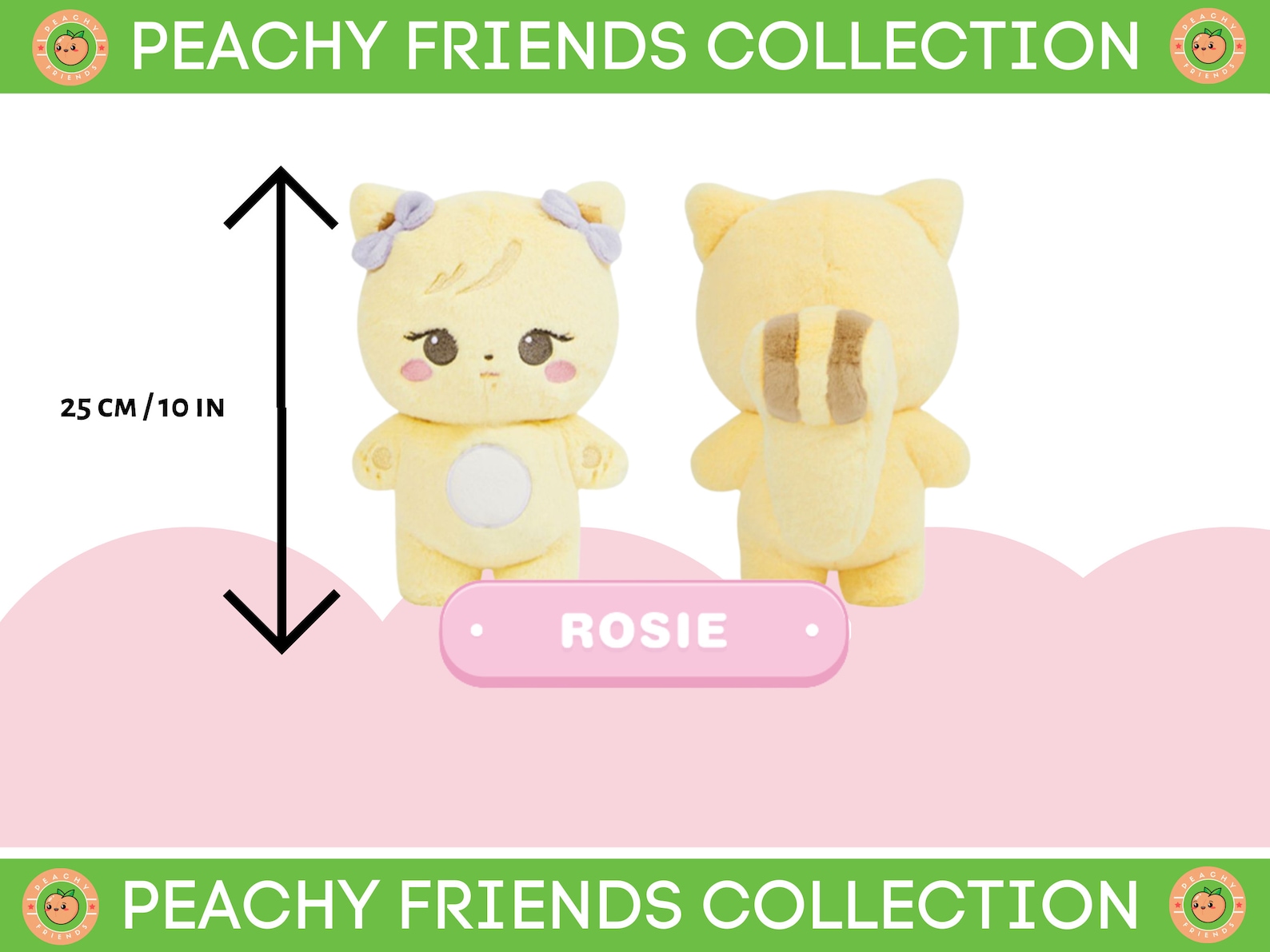 Blackpink Plush Blackpink Plushie Sooya Gomdeuki Rosie Etsy UK