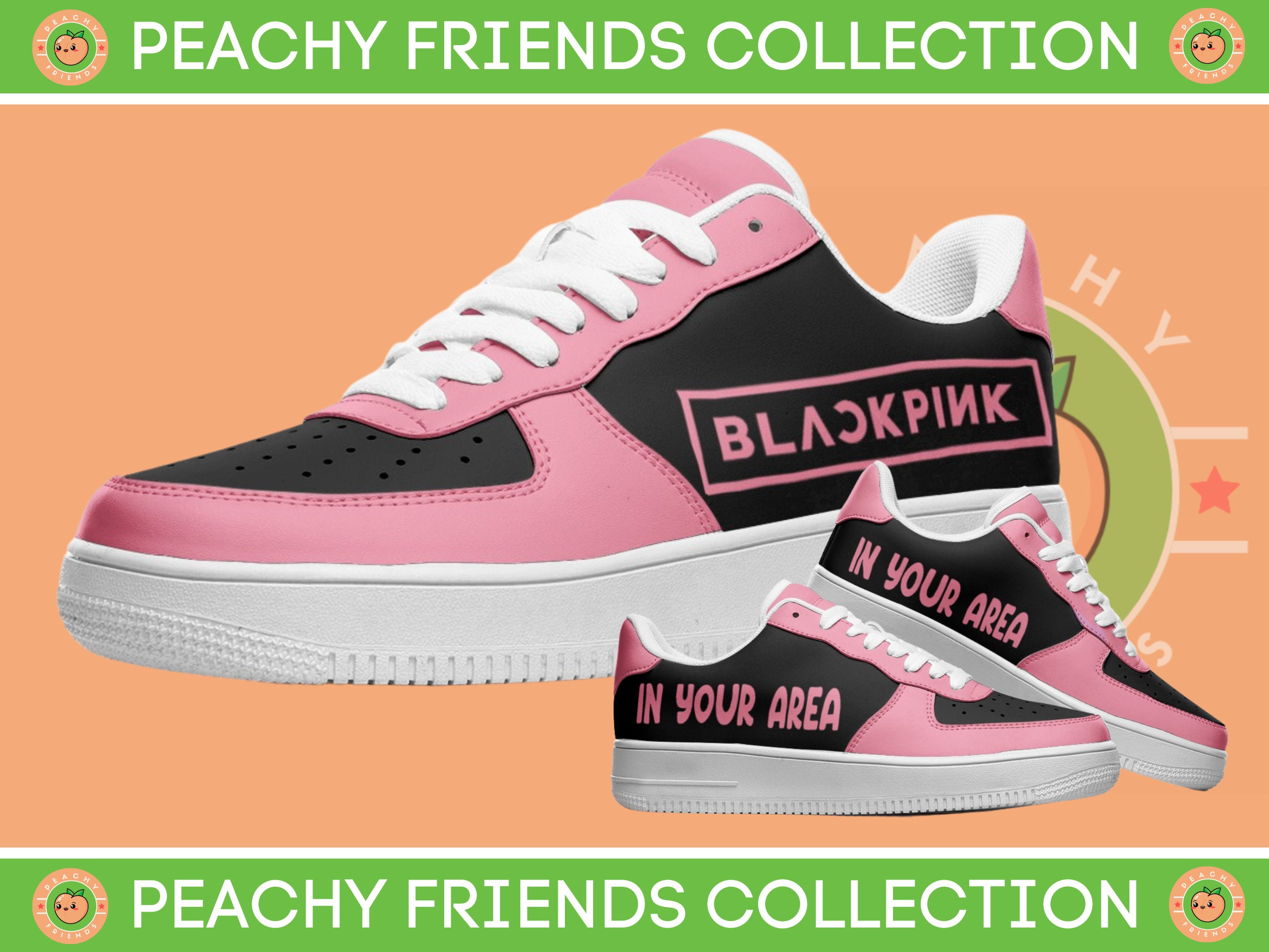 Blackpink Sneakers Low Featurin 'in Your Area' - Etsy Finland