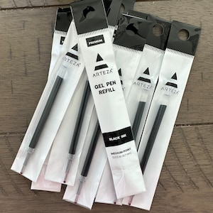Schwarze Tinten-Refill für individuelle Epoxy Pens - Arteza Gel Pen Medium Point