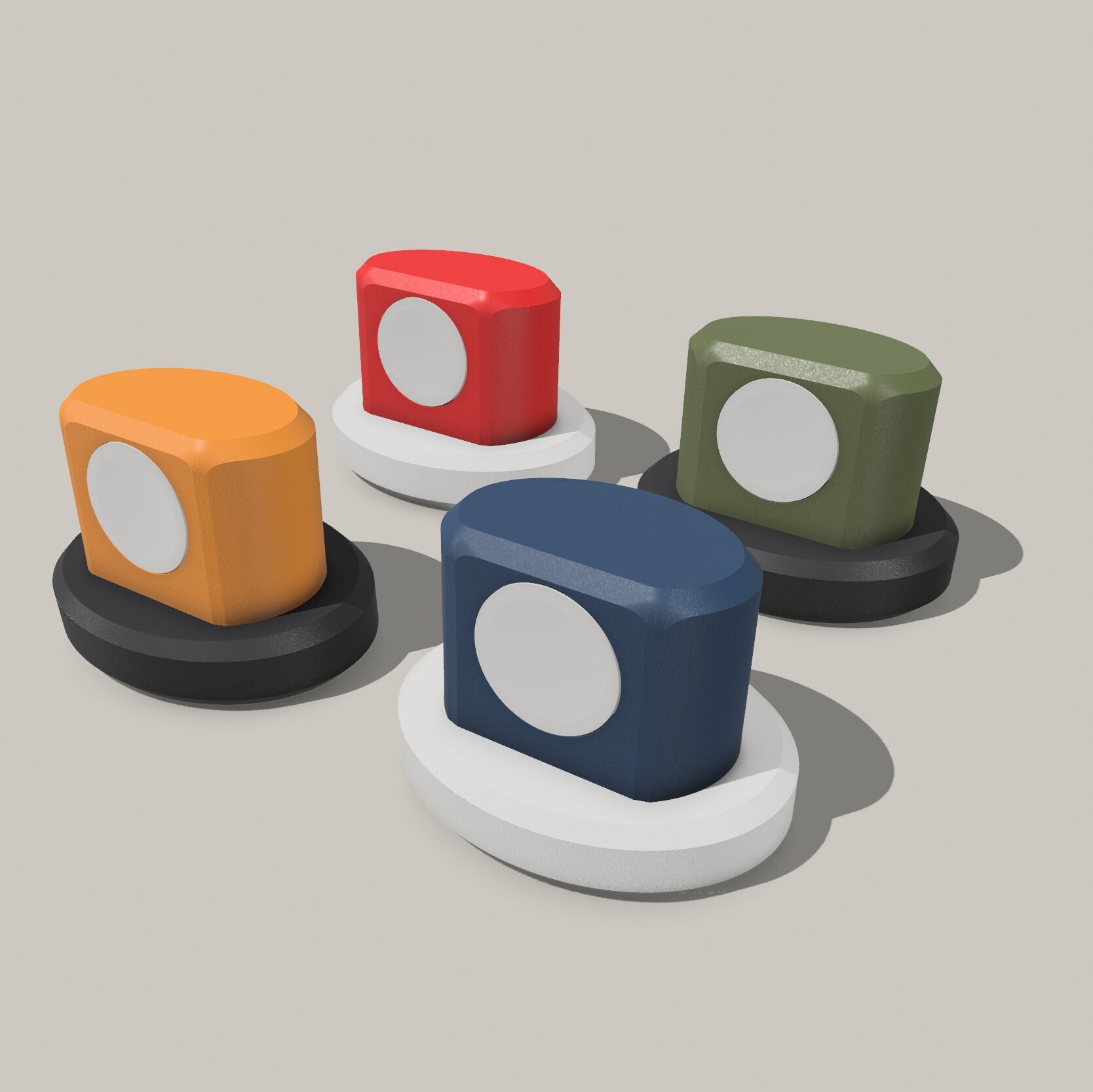 Colorful Apple Watch Charging Dock 