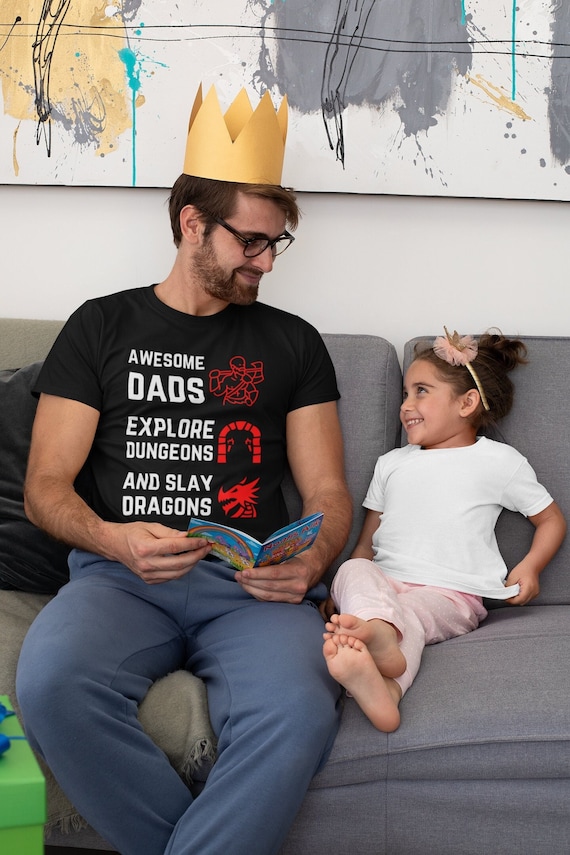 Awesome Dad DnD shirt Unisex | DnD Father's Day | DnD Dad | DnD Daddy | DnD gifts | DM gift | DnD Father's Day | DnD apparel