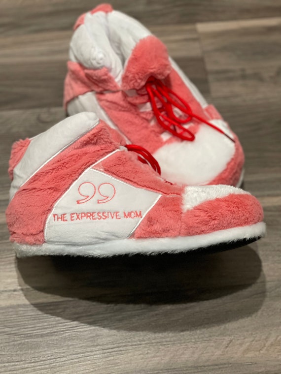 oversized sneaker slippers