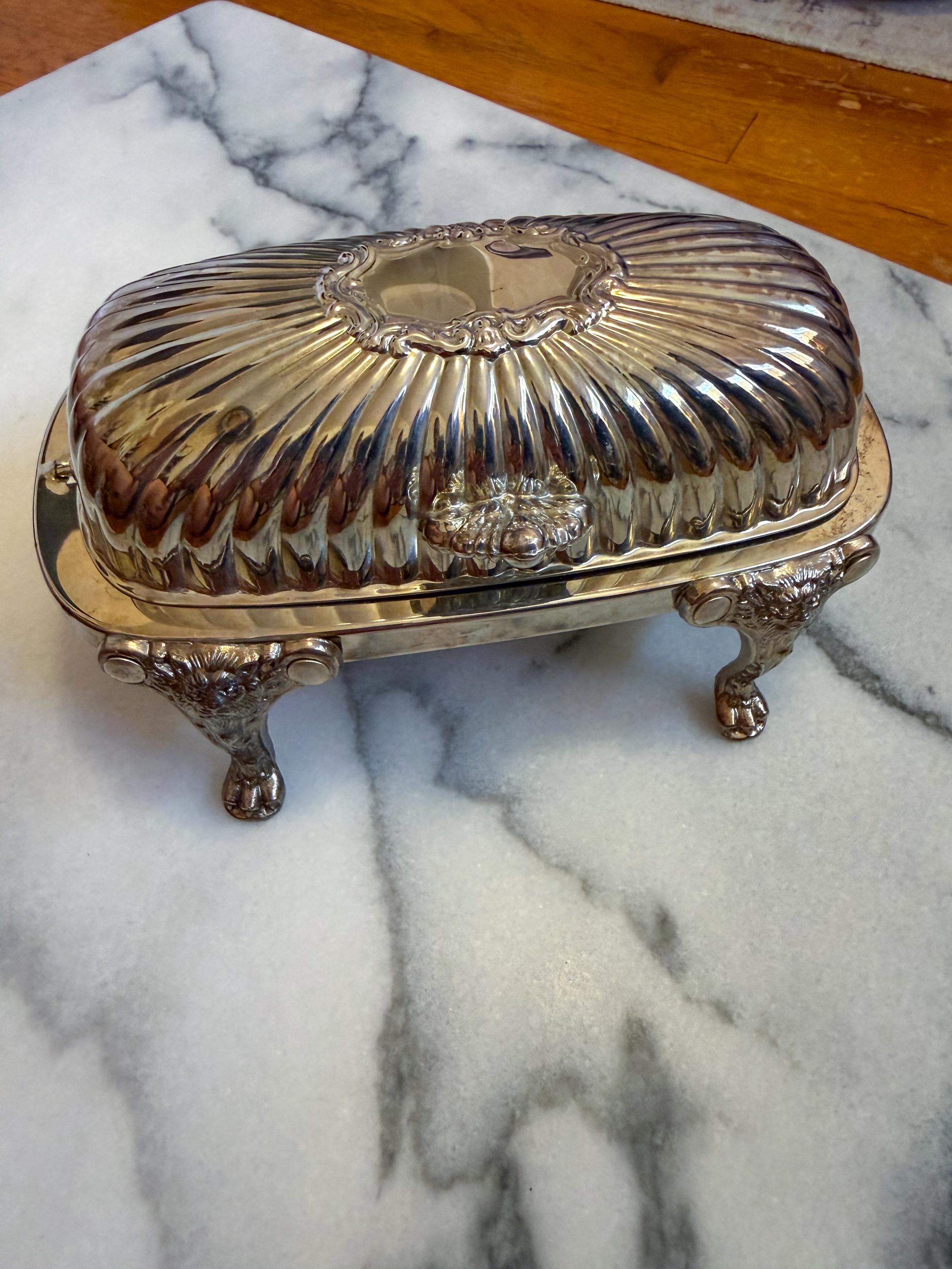 Fb Rogers Silver Butter Dish - Etsy