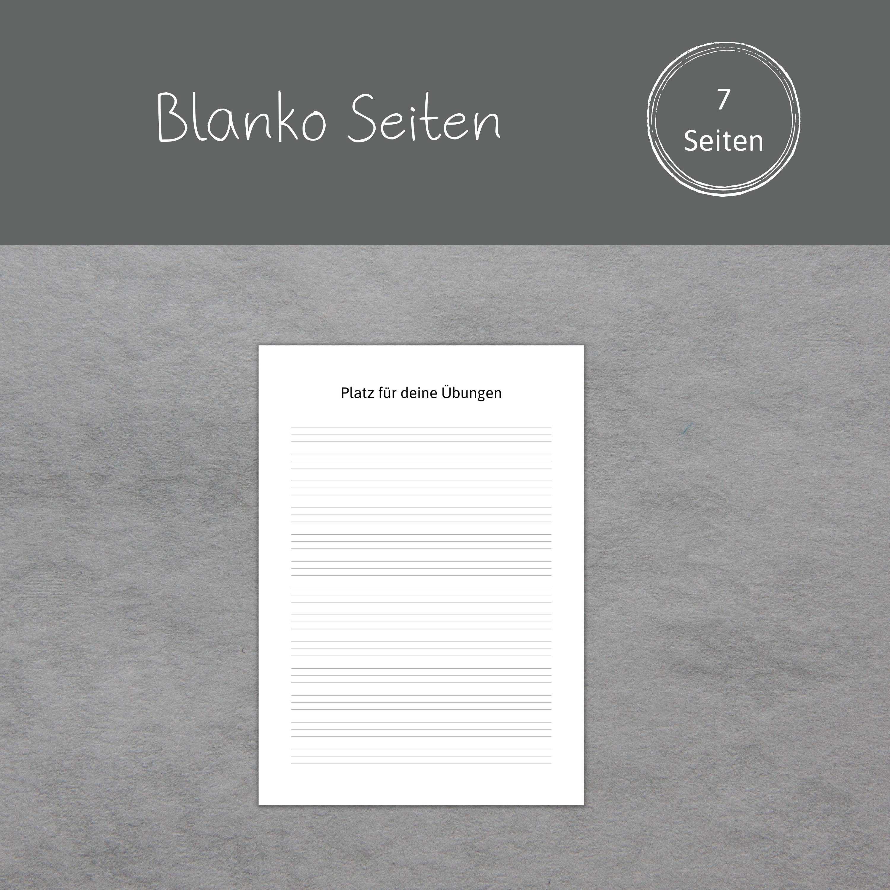 Beautiful Handwriting Practice Sheets - Digital and Printed - PNG and ...