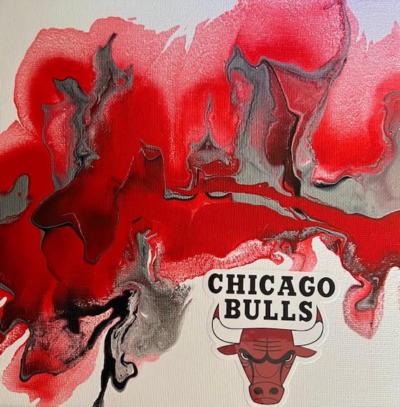 bulls basketball graphic