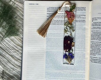 Wedding Floral Preservation Bookmark | Bridal Bouquet Preservation | Resin Floral | Custom Bouquet Preservation | Resin Floral Preservation