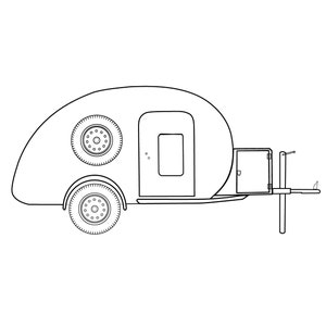 Camper Svg Bundle, Camping Svg, Trailer Svg, Teardrop Svg, RV Svg, Camper Outline Svg, File Svg trailer, File Svg, File Svg per Cricut