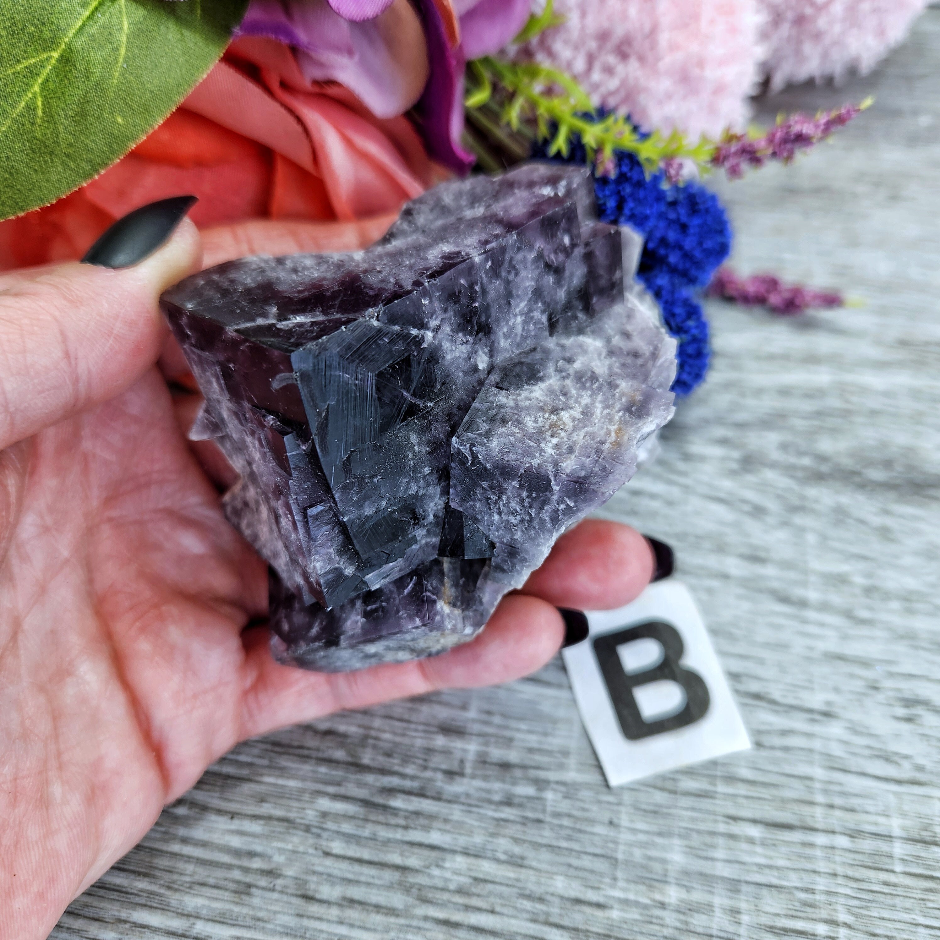 UK Lady Annabella Mine Purple Rain 蛍石 Purple Rain Pocket, Lady