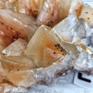 Mariposa &quot;Butterfly&quot; Calcite Specimen UV Glow Beautiful Lustrous Mineral Crystal Rare Unique Natural Raw Calming High Quality Collector