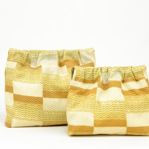 Bolsa de algodón flexible / Tela Tana Lawn de Liberty of London / Monedero pequeño para artículos esenciales y de viaje / Minimalista moderno / Regalos sostenibles