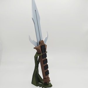 3D Printed D&#39;k tahg Knife: Star Trek Cosplay Prop Replica