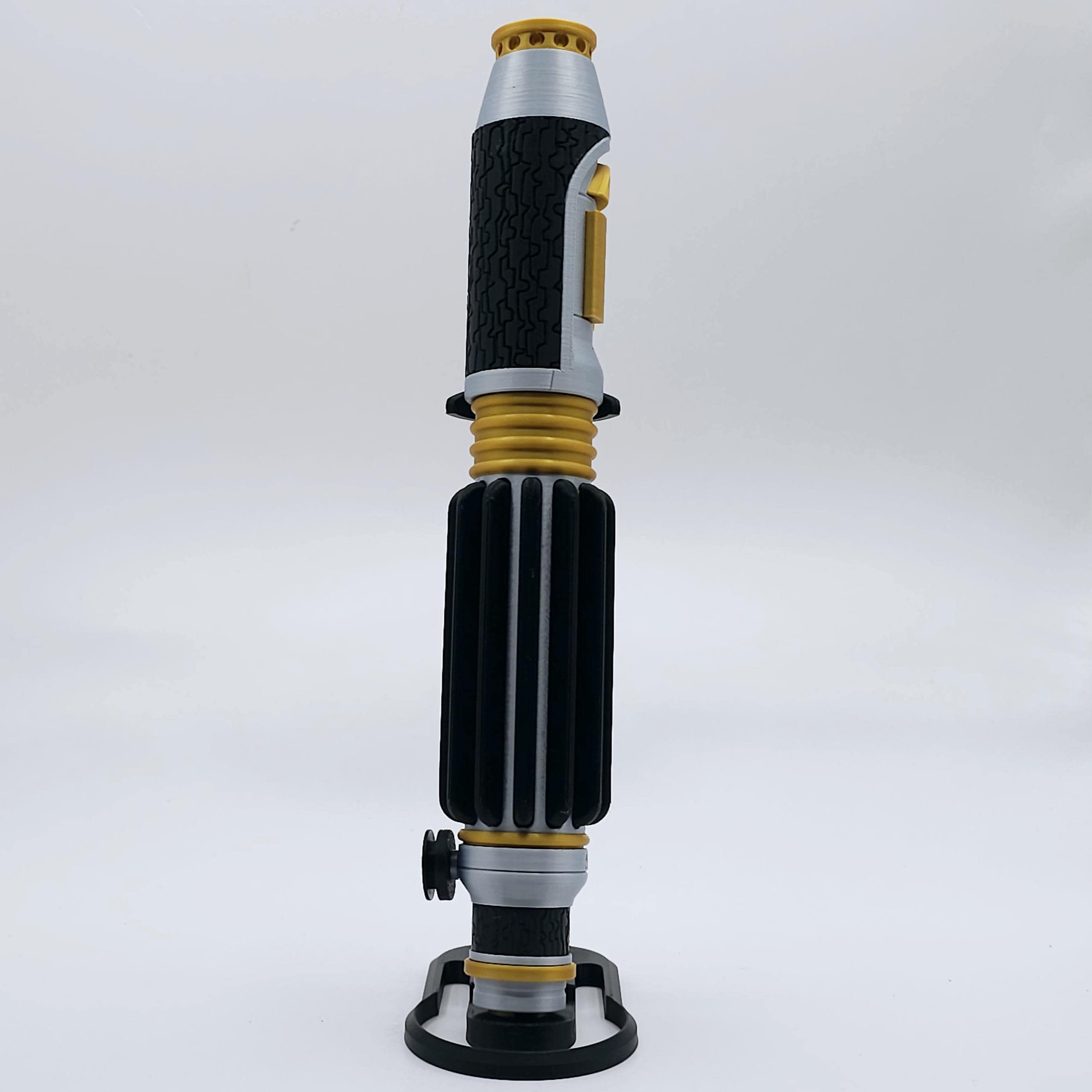 メイス・ウィンドゥのライトセーバー柄：ディスプレイスタンド付き3D