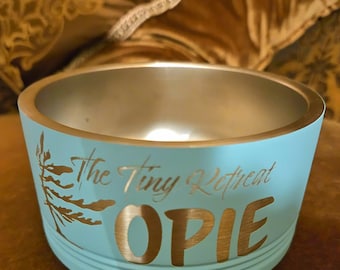 Insulated Stainless Steel Pet Bowl: Non-Slip Dog/Cat Food & Water Dish