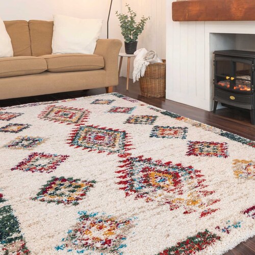 Soft Cosy Cream Moroccan Berber Area Rug Large Living Room Mat Etsy UK