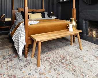 Multicolor Distressed Medaillon Schlafzimmer Teppich Große Rutschfeste Maschinenwaschbare Matte Langer Flur Nachttischläufer