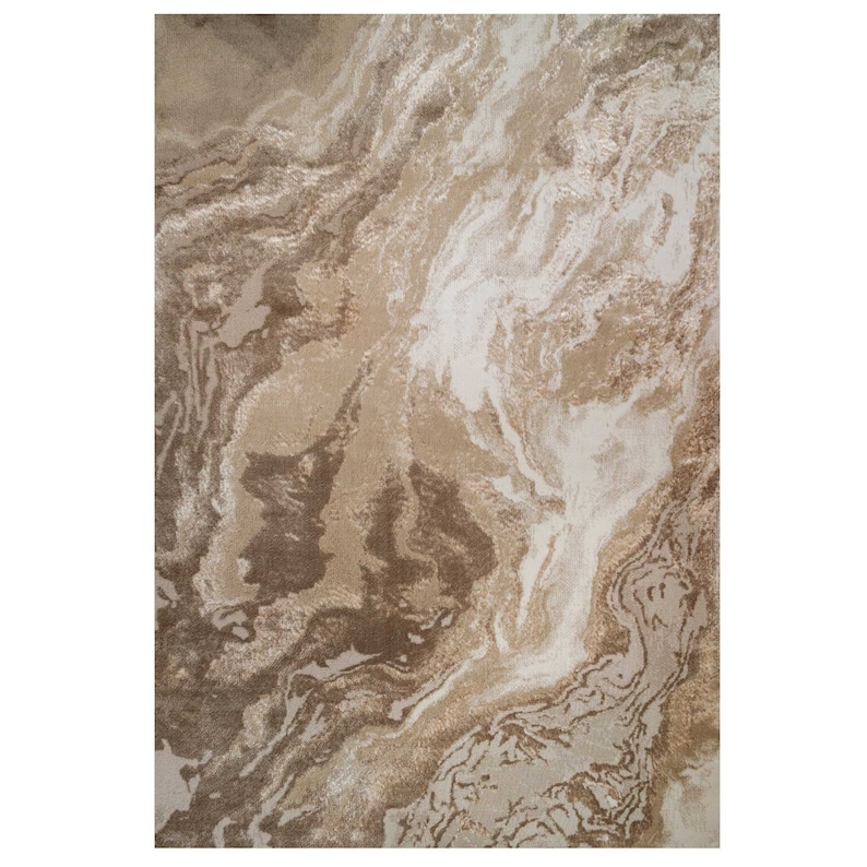Marble Style Rug Natural Beige Marble Living Room Rug Cream Brown Living - Etsy
