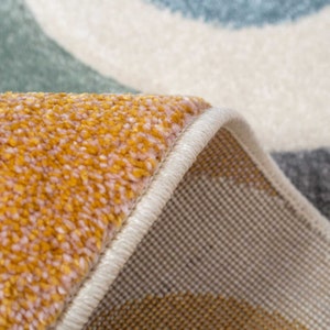Fun Pastel Multicolour Trellis Rug 3D Carved Super Soft Kids Bedroom ...