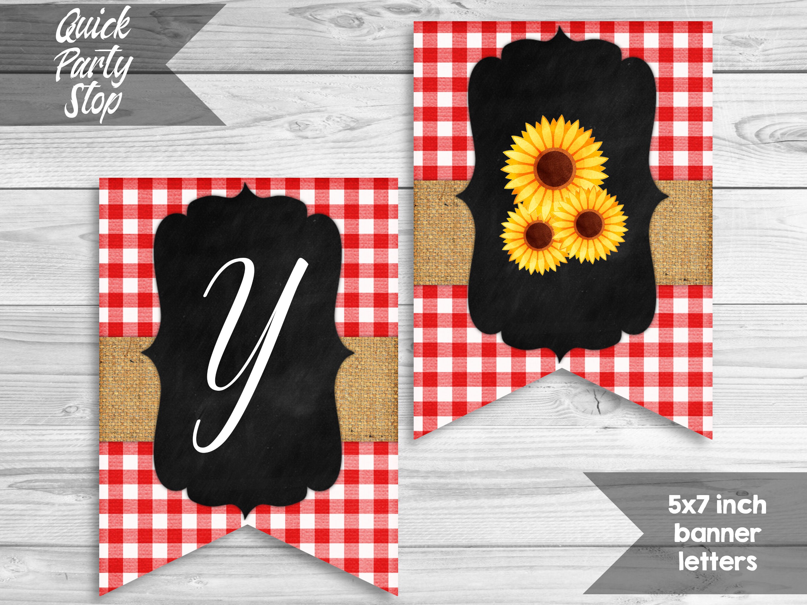 Baby Q Baby Shower Banner, BBQ Baby Shower, Printable Baby Bbq Bunting ...