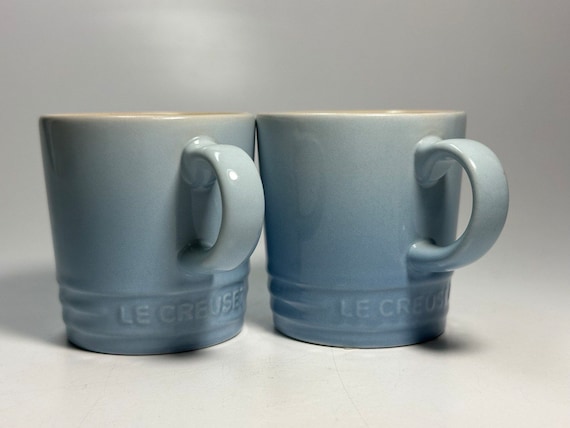 Le Creuset Stoneware Espresso Mug, 100 ml-Coastal Blue, Sea