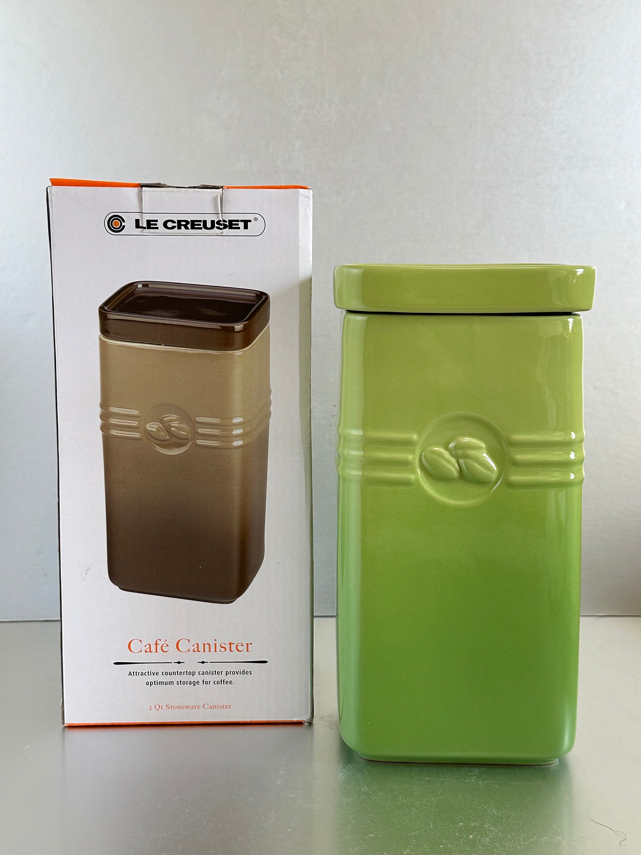 LE CREUSET (ルクルーゼ) キャニスター ホワイト×ナチュラル