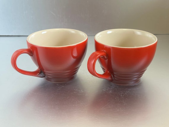 Cappuccino Cups and Saucers, Set of 2