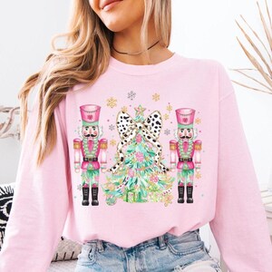 Comfort Colors Nutcracker Christmas Shirt, Cute Nutcracker Shirts, Women's Holiday Shirt, Christmas Holiday Tee, Holiday Party Tshirt