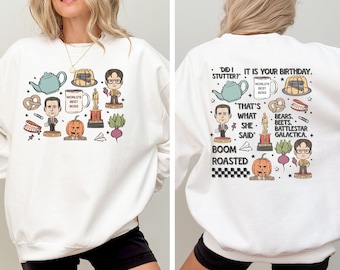 Funny Workplace Comedy Sweatshirt, Retro Office Humor Crewneck, Quirky Boss Energy Pullover, Relatable Coworker Gift