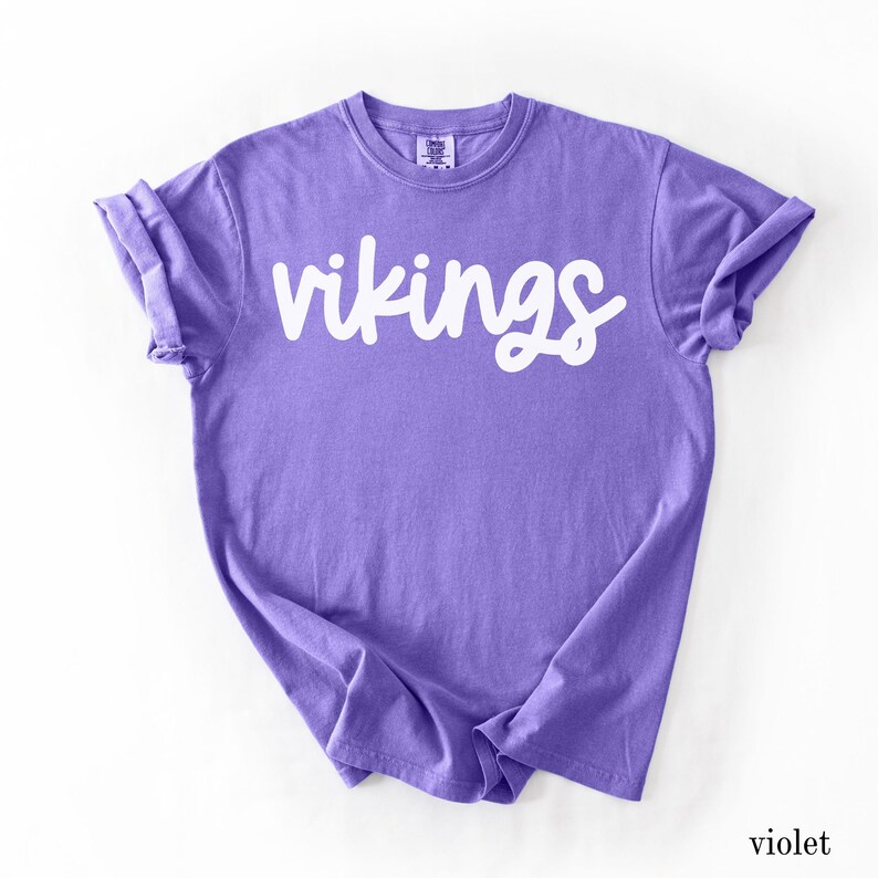 Comfort Colors® Custom Team Shirt, Personalized Team Name Shirt, Custom Mascot Shirt, Game Day Shirt, School Spirit Tee, Custom Sports Shirt image 3