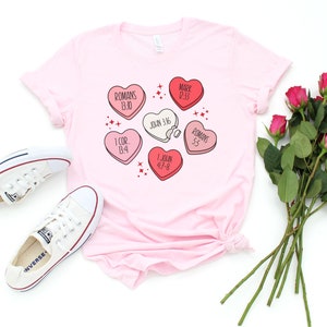 Christian Valentines Sweatshirt, Conversation Hearts Shirt, Valentine's ...