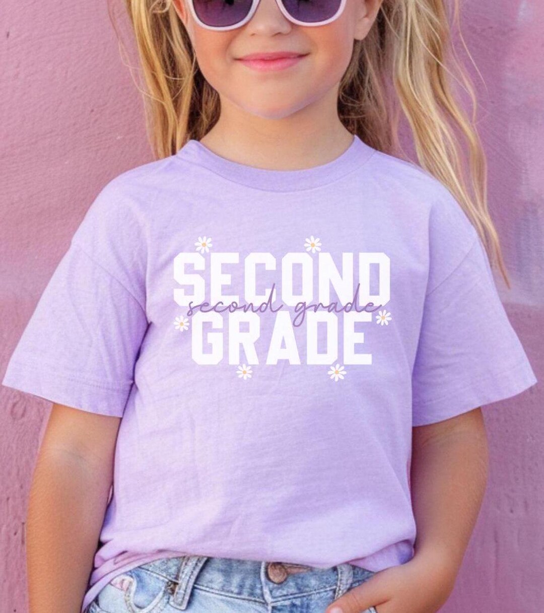 Comfort Colors® Second Grade Shirt, Youth 2nd Grade Shirt, 2nd Grade ...