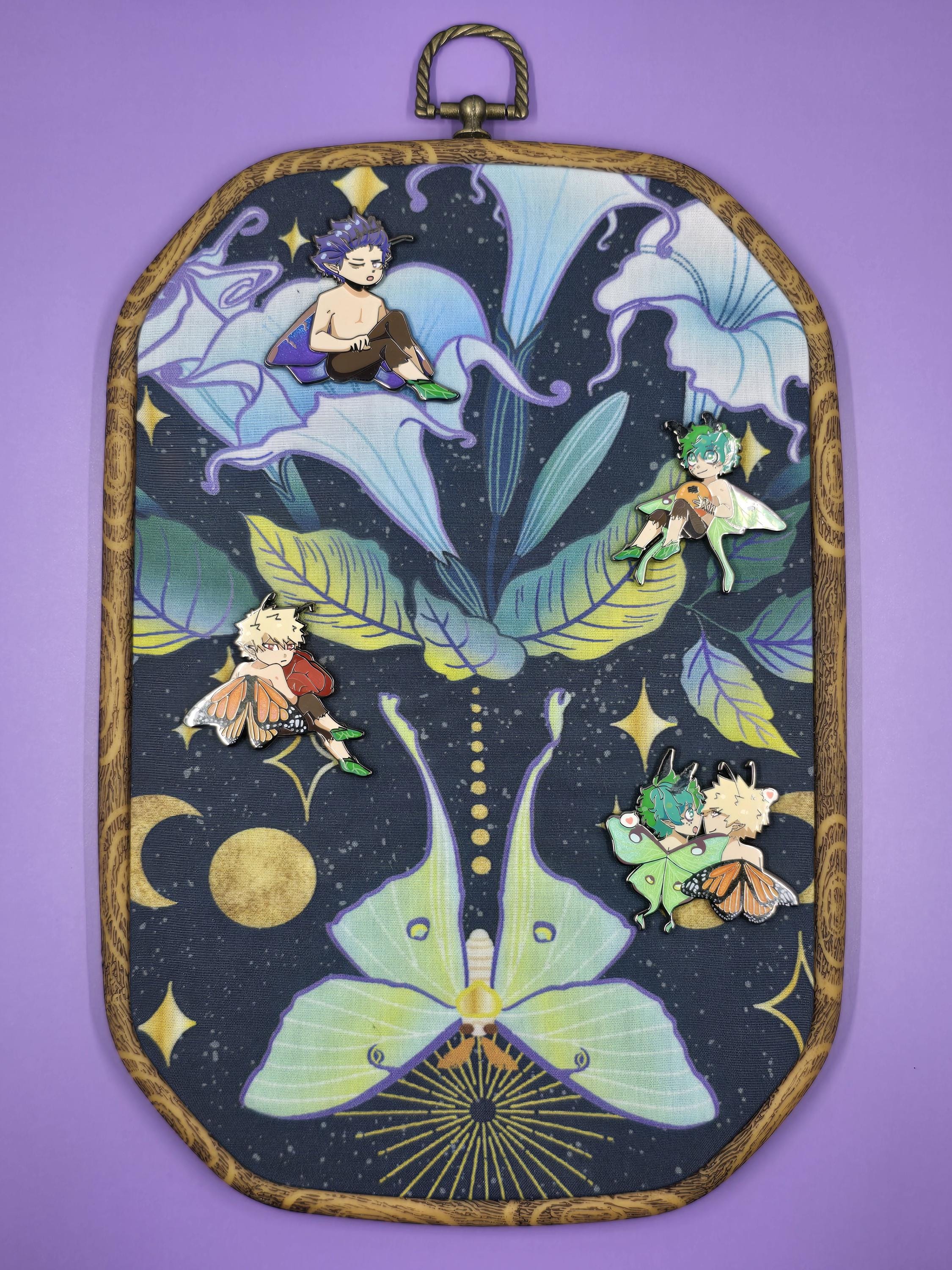 Lunar Cycle Fantasy-au Inspired Pin Board Made-to-order - Etsy