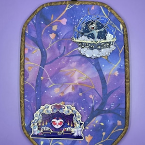 Mystical Relaxation Time Stolas Inspired Pin Board Made-To-Order
