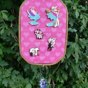 Fat Nuggets Hearts Angel Dust-Inspired Made-To-Order Fabric
