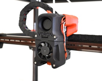 Voron 2.4 Afterburner Clockwork Hot End Assembly Nylon MJF (like SLS, PA12)