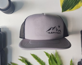 Mountain Hiking Mesh Back Hat, Outdoor Lifestyle