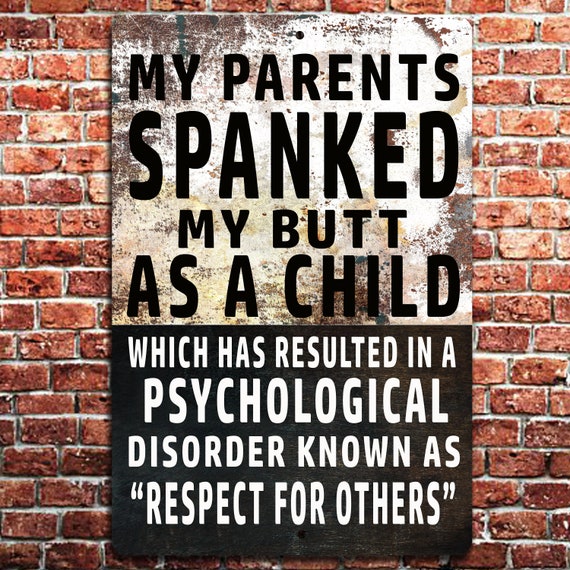 My Parents Spanked My Butt as a Child Which Has Resulted in a - Etsy