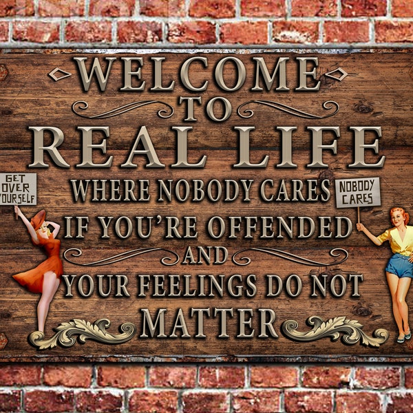 Funny Rustic metal sign: If you worried about yourself as much as you worry about everyone else you would be golden!