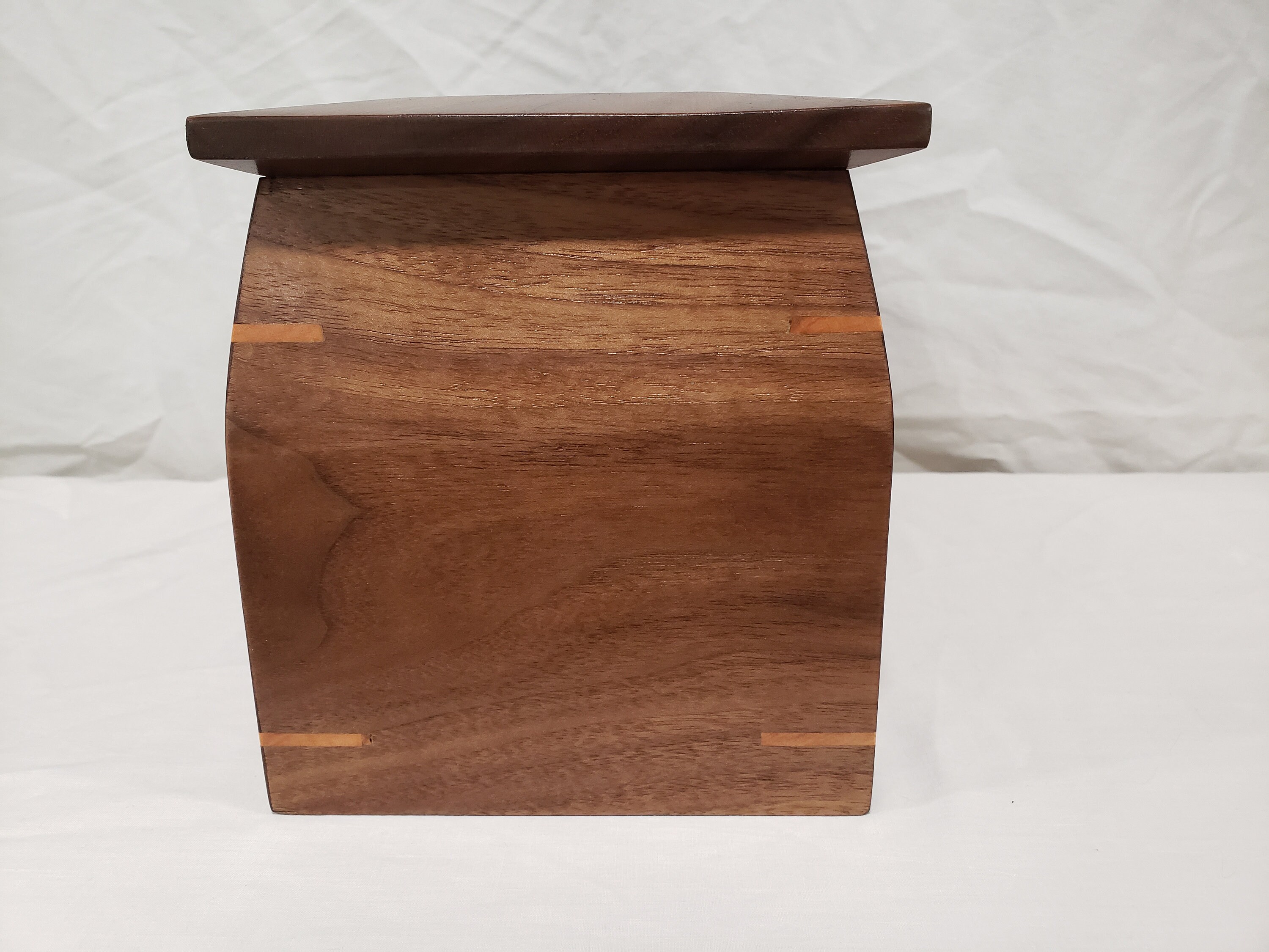 Walnut Wood Urn Etsy