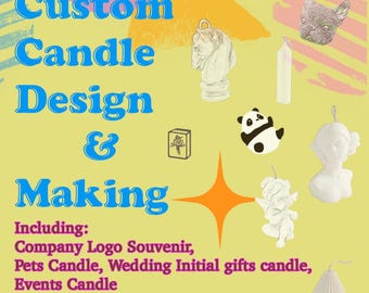 Custom Candle Design & Making: Personalized 3D Printed Candles